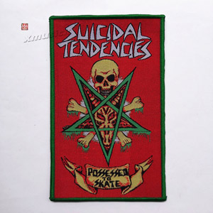 SUICIDAL TENDENCIES 官方原版 Possessed To Skate (Woven Patch)